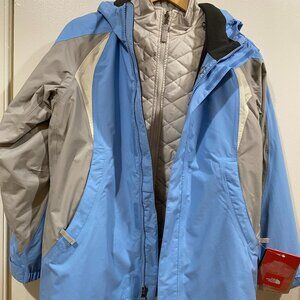 THE NORTH FACE Girls' Triclimate 3 in 1 Jacket - Size XL (New)